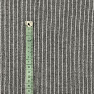 Dvostruka gaza/muslin YARN DYED Stripes grey
