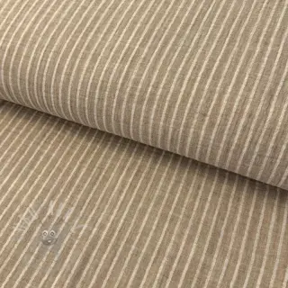 Tetra Tkanina/Muslin YARN DYED Stripes taupe