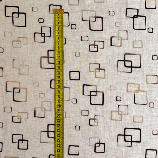 Viskoza s lanom FOIL Graphic bronze