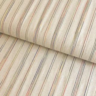 Lan viskoza Multi stripe