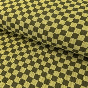Tetra Tkanina/Muslin DOUBLE SIDED Full check green