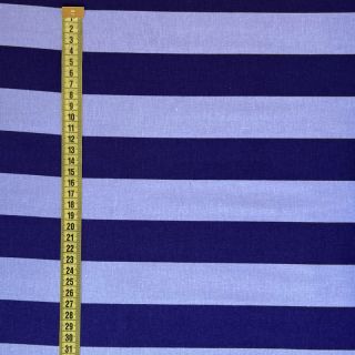 Pamučna tkanina FLANNEL Stripes cobalt