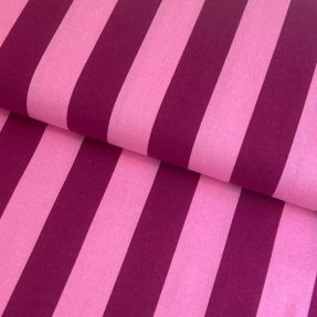 Pamučna tkanina FLANNEL Stripes pink
