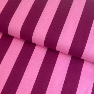 Pamučna tkanina FLANNEL Stripes pink