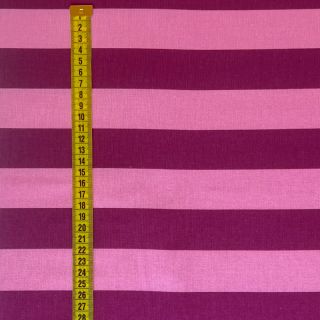 Pamučna tkanina FLANNEL Stripes pink
