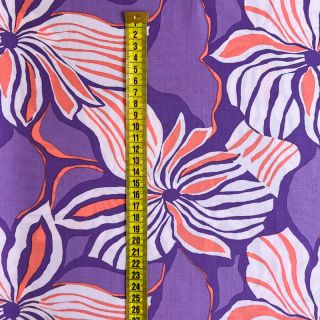 Viskoza ECOVERO Florals lavender digital print