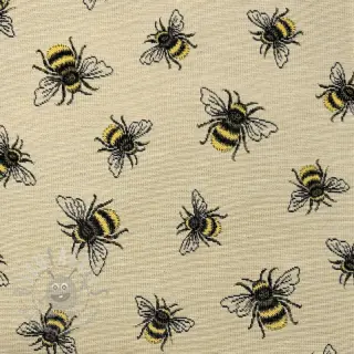 Dekorativna tkanina GOBELIN PREMIUM Bumble Bee Family