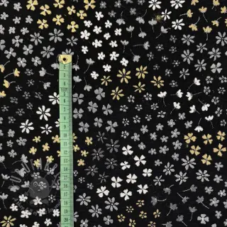 Dekorativna tkanina jacquard Flower Mix Sprinkle metallic deluxe