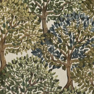Dekorativna tkanina Linenlook premium Trees Art Craft digital print