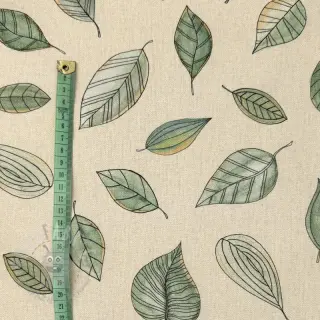 Dekorativna tkanina Handpainted Leaf Art digital print