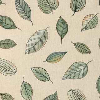 Dekorativna tkanina Handpainted Leaf Art digital print