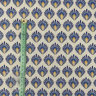Dekorativna tkanina Linenlook Graphic Peacock