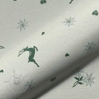 Dekorativna tkanina jacquard DOUBLE FACE Landhaus Mixed Icon forest green