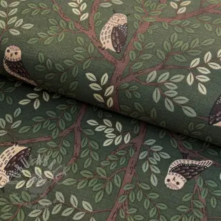 Dekorativna tkanina premium Forest Wood Owl
