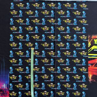 Tkanina jersey Tokyo Play PANEL digital print