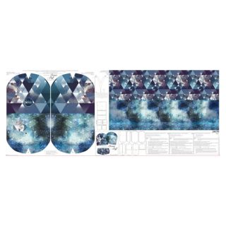 Triko Ice Crystals PANEL SET FOR ADULTS digital print