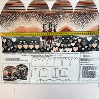 Triko Desert Horses PANEL SET digital print