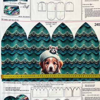 Triko Pet Fairy PANEL SET digital print