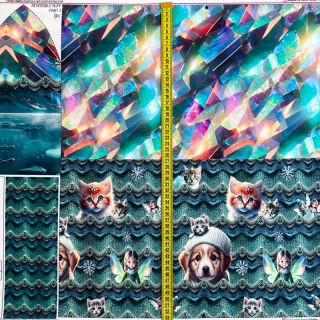 Triko Pet Fairy PANEL SET digital print