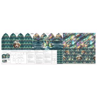 Triko Pet Fairy PANEL SET digital print