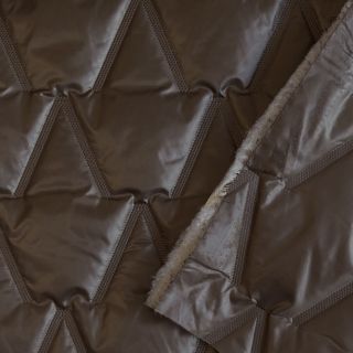Prošivena tkanina Triangle taupe