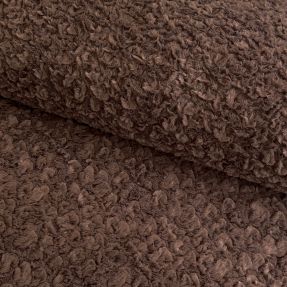 Umjetno krzno Curly mocha