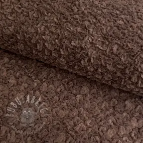 Umjetno krzno Curly mocha