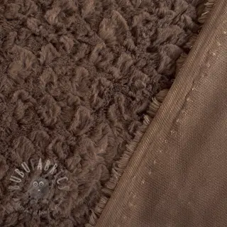 Umjetno krzno Curly mocha
