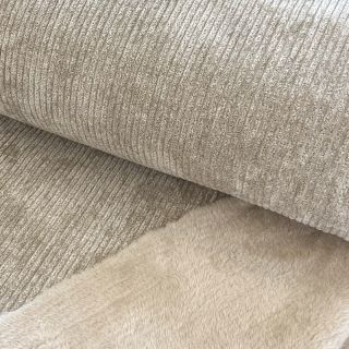 Rebrasti pliš FROSTY natural