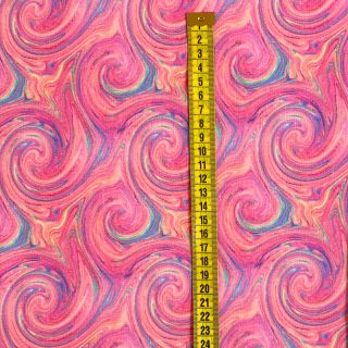 Triko Magic colours pink digital print