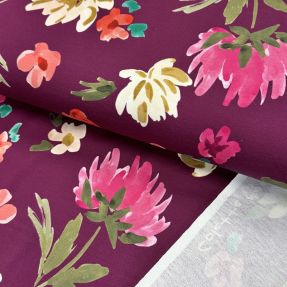 Pamučna tkanina NERIDA HANSEN Colette plum digital print