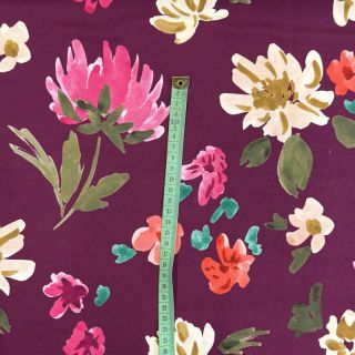 Pamučna tkanina NERIDA HANSEN Colette plum digital print