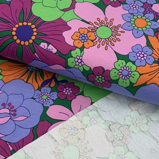 Pamučna tkanina NERIDA HANSEN Blomster dark green