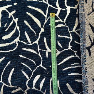 Dekorativna tkanina jacquard Anthéa bleu