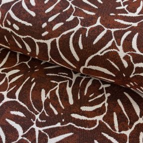 Dekorativna tkanina jacquard Anthéa terracotta