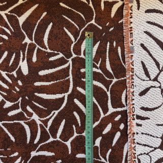 Dekorativna tkanina jacquard Anthéa terracotta