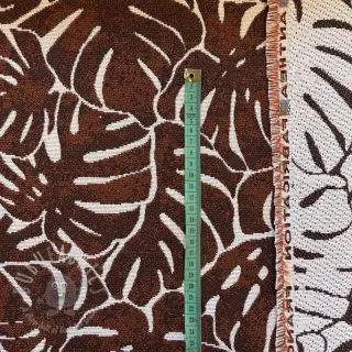 Dekorativna tkanina jacquard Anthéa terracotta