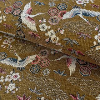 Dekorativna tkanina jacquard Grues or