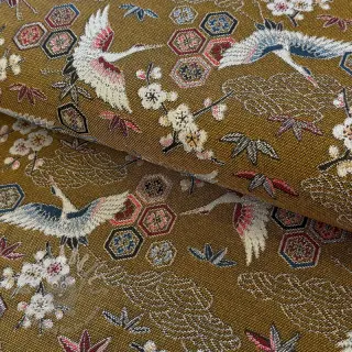 Dekorativna tkanina jacquard Grues or