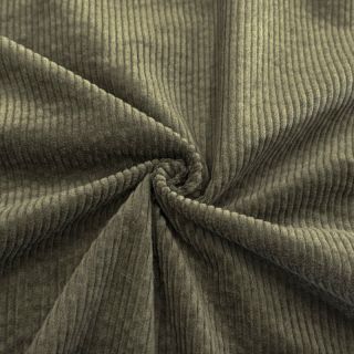 Rebrasti pamuk 6W WASHED STRETCH camo green