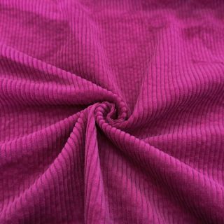 Rebrasti pamuk 6W WASHED STRETCH fuchsia