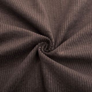 Rebrasti pamuk 6W WASHED STRETCH dark brown