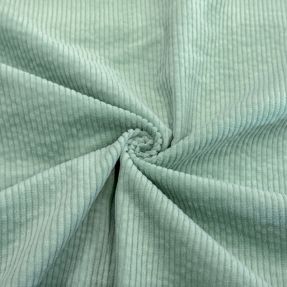 Rebrasti pamuk 6W WASHED STRETCH mint