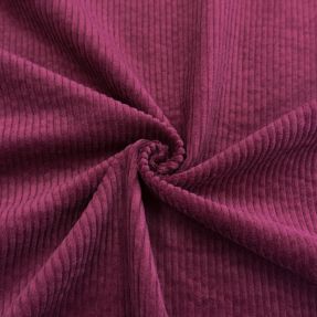 Rebrasti pamuk 6W WASHED STRETCH berry