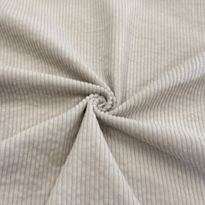 Rebrasti pamuk 6W WASHED STRETCH natural