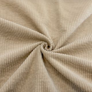 Rebrasti pamuk 6W WASHED STRETCH sand