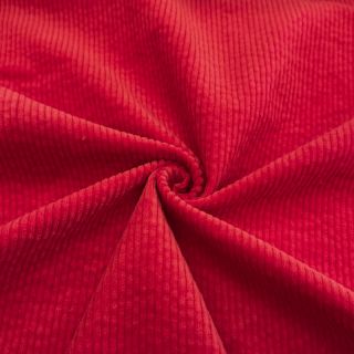 Rebrasti pamuk 6W WASHED STRETCH red