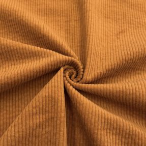 Rebrasti pamuk 6W WASHED STRETCH mustard