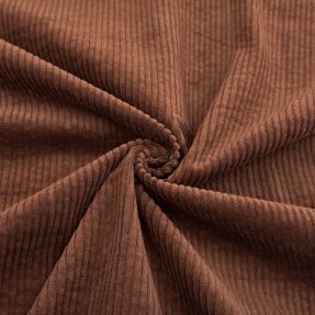 Rebrasti pamuk 6W WASHED STRETCH nutbrown