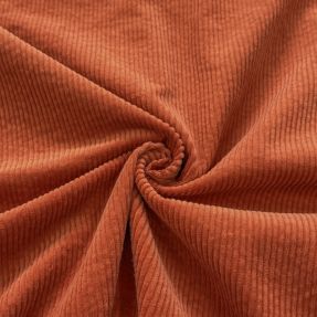 Rebrasti pamuk 6W WASHED STRETCH brick
